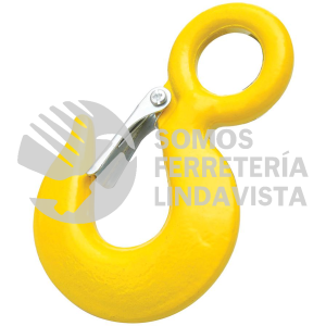GAN01 GANCHO DE OJO CON SEGURO 3/4" SURTEK