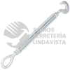 TEN56 TENSOR DE ACERO FORJADO GANCHO - ARGOLLA 3/4" X 6" SURTEK