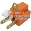 136450 ADAPTADOR CLAVIJA DE ATERRIZADO A POLARIZADO PVC, 2 PIEZAS SURTEK