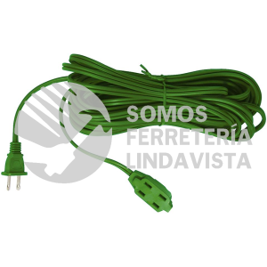 136150 EXTENSION ELECTRICA DOMESTICA COLOR VERDE, 5 M SURTEK