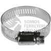 137704 ABRAZADERA SIN FIN DE ACERO INOXIDABLE DE 5/8" A 1-1/4" SURTEK
