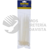 114206 CINCHOS PLASTICOS 160 X 4.8 MM, TENSION 27 KG DE 50 PIEZAS COLOR NATURAL SURTEK