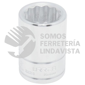 5528 DADO CUADRO DE 3/4", 12 PUNTAS, EN PULGADAS, 7/8" URREA