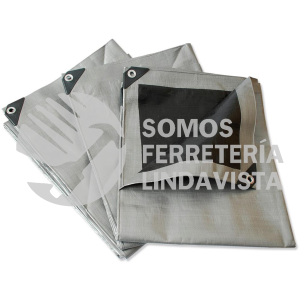 LR4X6 LONA REFORZADA COLOR GRIS 4 X 6 M SURTEK