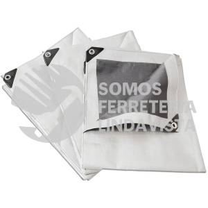 LR5X6B LONA REFORZADA COLOR BLANCO 5 X 6 M SURTEK