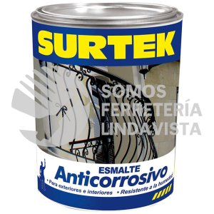 SP30299 ESMALTE ANTICORROSIVO 1 LT COLOR NEGRO SURTEK
