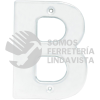 L70BC LETRA B BOLD 4" NIQUEL SATINADO LOCK