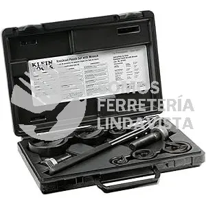 53732SEN JUEGO DE SACABOCADOS 0.50"-2" 6 PZ KLEIN TOOLS