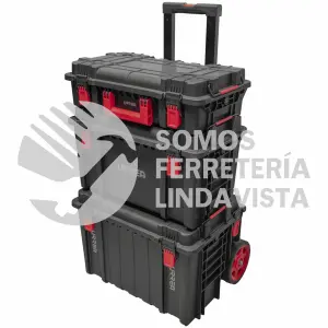 JCMI3 JUEGO DE CAJAS MODULARES PLASTICAS COLOR NEGRO 22", 3 PIEZAS URREA
