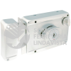 L7725ATAIN CERRADURA DE SOBREPONER FUNCION ANCLA, ACERO INOXIDABLE, LLAVE DE PUNTOS, EN CAJA LOCK