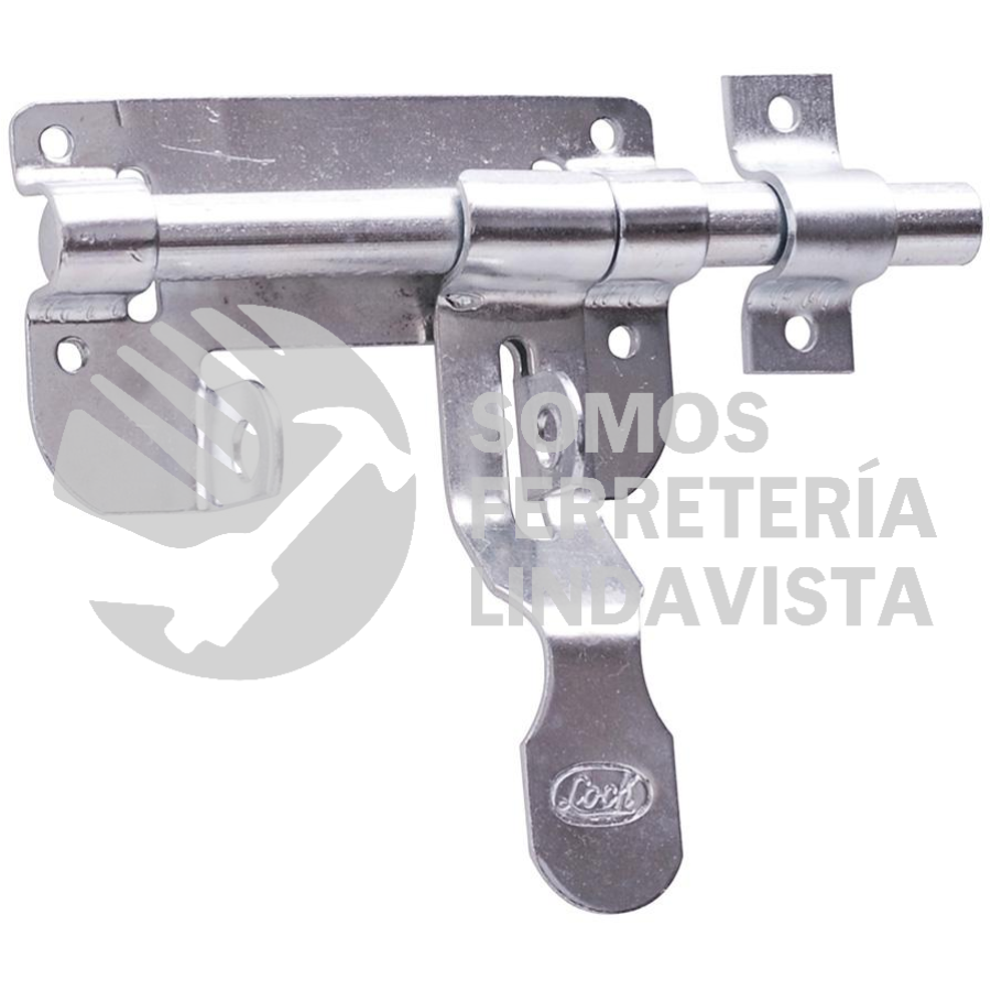 LPM130 PASADOR TIPO MOUSER PARA PUERTA, 13 CM LOCK