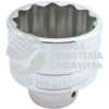 5560M DADO CUADRO DE 3/4", 12 PUNTAS, METRICO, 60 MM URREA