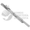LP30 PICAPORTE SOLIDO, MECANISMO DE PALANCA, 30 CM LOCK