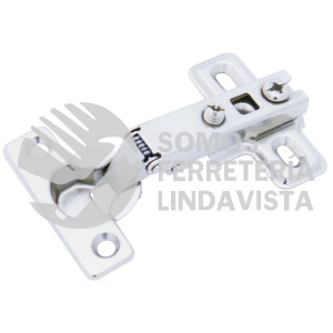 LBD26R BISAGRA RECTA BIDIMENSIONAL 26 MM LOCK