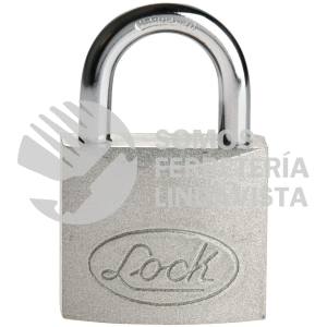 L22S45A CANDADO DE ACERO CORTO 45 MM, LLAVE ESTANDAR, EN CAJA LOCK