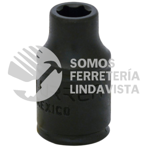 69055M DADO DE IMPACTO CUADRO DE 1/4", 6 PUNTAS, METRICO, 5.5 MM URREA