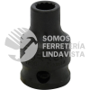7208 DADO DE IMPACTO CUADRO DE 3/8", 12 PUNTAS, EN PULGADAS, 1/4" URREA