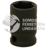 7218M DADO DE IMPACTO CUADRO DE 3/8", 6 PUNTAS, METRICO, 18 MM URREA
