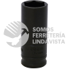 7021M DADO DE IMPACTO LARGO CUADRO DE 3/8", 6 PUNTAS, METRICO, 21 MM URREA
