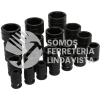 74106 JUEGO DE DADOS DE IMPACTO CUADRO DE 1/2", 6 PUNTAS, EN PULGADAS, 19 PIEZAS URREA