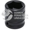 7440H DADO DE IMPACTO CUADRO DE 1/2", 6 PUNTAS, EN PULGADAS, 1-1/4" URREA