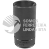 7336H DADO DE IMPACTO LARGO CUADRO DE 1/2", 6 PUNTAS, EN PULGADAS, 1-1/8" URREA