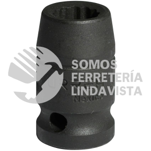 7410MT DADO DE IMPACTO CUADRO DE 1/2", 12 PUNTAS, METRICO, 10 MM URREA