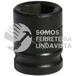 7432M DADO DE IMPACTO CUADRO DE 1/2", 6 PUNTAS, METRICO, 32 MM URREA