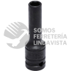 7312MD DADO DE IMPACTO LARGO PARED DELGADA CUADRO DE 1/2", 6 PUNTAS, METRICO, 12 MM URREA