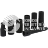 7400DE JUEGO DE 7 DADOS DE IMPACTO DOBLE BOCA CUADRO DE 1/2" COMBINADOS, 6 PUNTAS URREA
