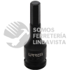 7441-14M DADO DE IMPACTO CON PUNTA HEXAGONAL CUADRO DE 1/2", METRICO, 14 MM URREA