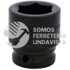 7519 DADO DE IMPACTO CUADRO DE 3/4", 6 PUNTAS, EN PULGADAS, 1-3/16" URREA