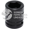 7527M DADO DE IMPACTO CUADRO DE 3/4", 6 PUNTAS, METRICO, 27 MM URREA