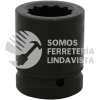 10026T DADO DE IMPACTO CUADRO DE 1", 12 PUNTAS, EN PULGADAS, 1-5/8" URREA