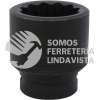 10033T DADO DE IMPACTO CUADRO DE 1", 12 PUNTAS, EN PULGADAS, 2-1/16" URREA