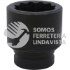 10035T DADO DE IMPACTO CUADRO DE 1", 12 PUNTAS, EN PULGADAS, 2-3/16" URREA