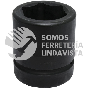25060 DADO DE IMPACTO CUADRO DE 1-1/2", 6 PUNTAS, EN PULGADAS, 3-3/4" URREA