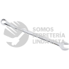1218ML LLAVE COMBINADA EXTRA LARGA PULIDO ESPEJO METRICA, 12 PUNTAS, 18 MM URREA