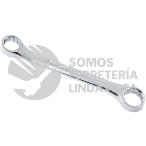 1126 LLAVE DE ESTRIAS PULIDO ESPEJO DE 15GRADOSEN PULGADAS, 12 PUNTAS, 1/2" X 9/16" URREA