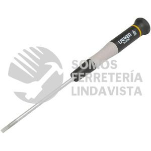 9506B DESTORNILLADOR DE PRECISION ESD ANTI-ESTATICOS, PUNTA PLANA 5/64" X 2-3/8" URREA