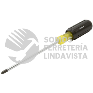 9483 DESTORNILLADOR CON MANGO CUSHION GRIP, PUNTA PHILLIPS BARRA REDONDA #1 X 8" URREA