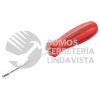 9216 DESTORNILLADOR CON MANGO AMBAR COLOR ROJO, DE CAJA EN PULGADAS 1/2" X 3" URREA