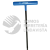 46514LBGP LLAVE HEXAGONAL LARGA TIPO "T" PUNTA DE BOLA ERGONOMICA METRICA, 4 MM URREA