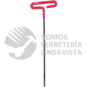 46424LG LLAVE HEXAGONAL LARGA TIPO "T" MANGO DE VINIL, EN PULGADAS, 3/8" URREA