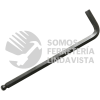 49-5/64BP LLAVE HEXAGONAL TIPO "L" PUNTA DE BOLA, EN PULGADAS, 5/64" URREA