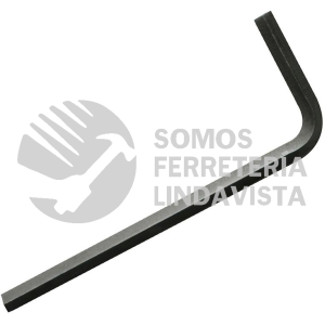 49-6L LLAVE HEXAGONAL LARGA TIPO "L", METRICA, 6 MM URREA