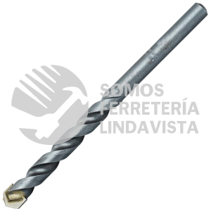 BCN144 BROCA PARA CONCRETO DE ACERO ROLADO 1/4" X 4" ZANCO RECTO URREA