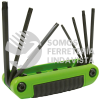4977TXT JUEGO DE 7 LLAVES TORX TAMPER PROOF TIPO NAVAJA URREA