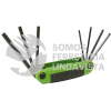4977TX JUEGO DE 7 LLAVES TORX TIPO NAVAJA URREA