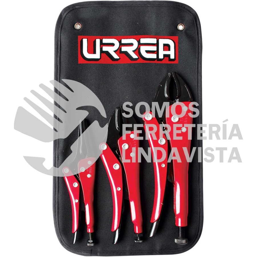 4100 JUEGO DE 3 PINZAS DE PRESION URREA UrreaTools
